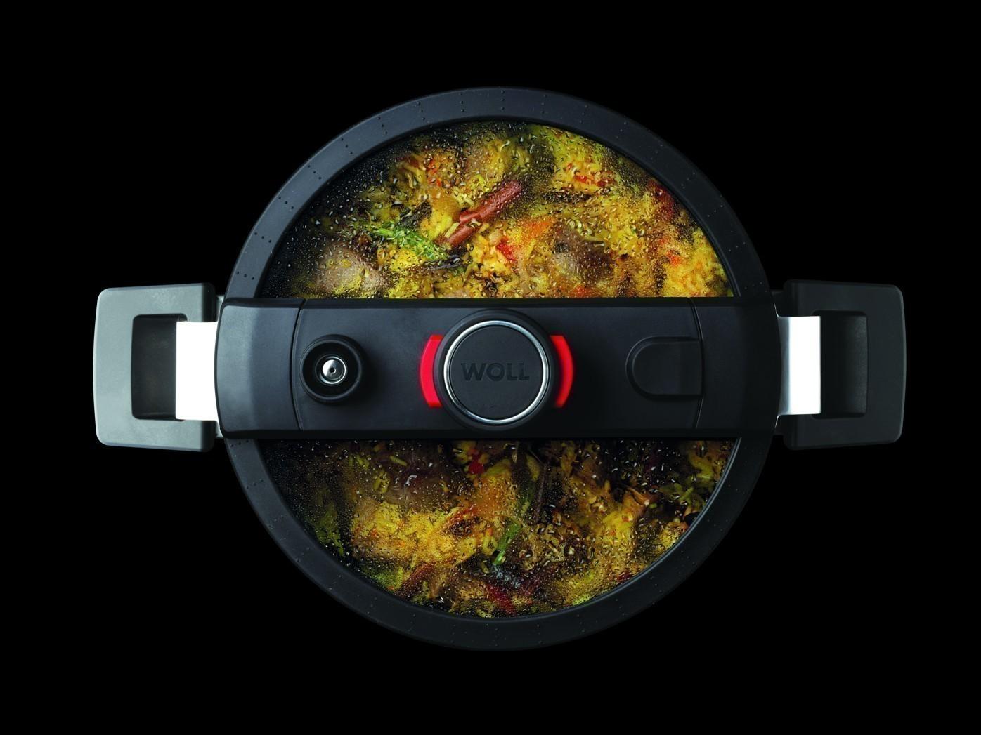 WOLL Diamond Active Lite IND tlakový kastrol, hranatý, 26x26x10,5 cm/5,5l