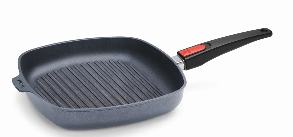 WOLL Diamond Lite IND gril. pánev, hranatá, 28x28x4 cm odním. rukojeť 