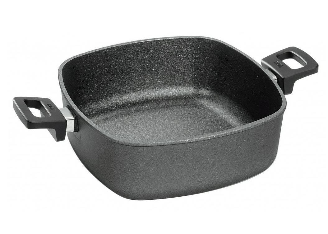 Nepřilnavý čtvercový kastrol Nowo Titanium, 28 x 28 cm, 6 l