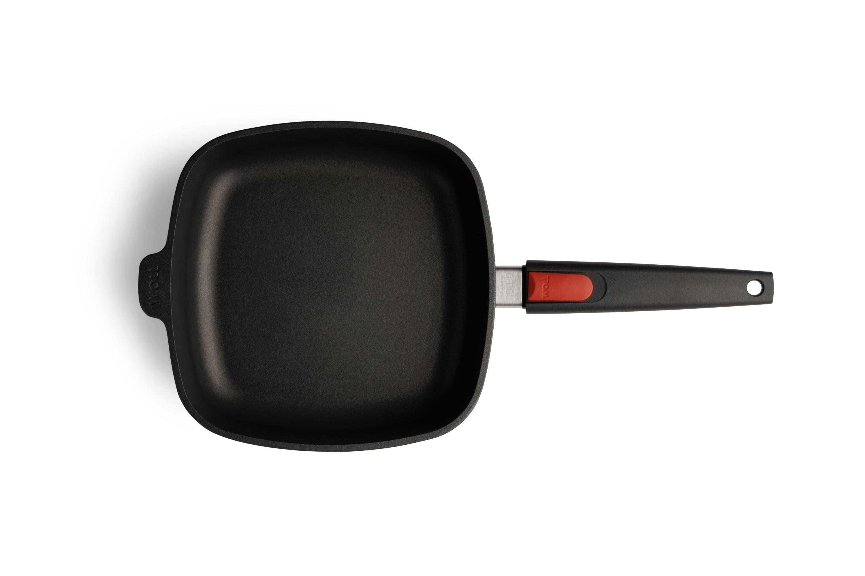 Čtvercová pánev s odnímatelnou rukojetí Nowo Titanium, 24 x 24 cm