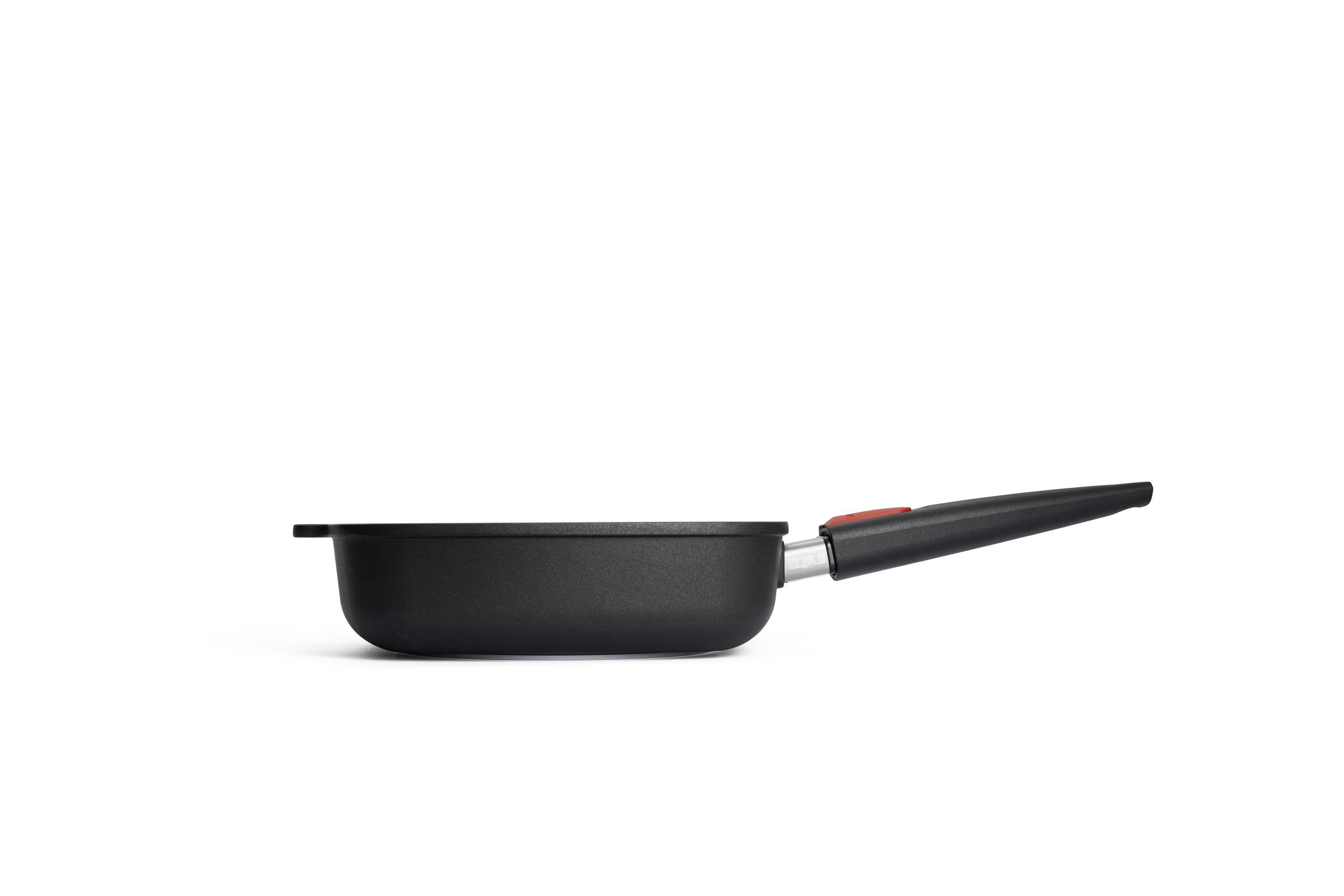 Čtvercová pánev s odnímatelnou rukojetí Nowo Titanium, 24 x 24 cm