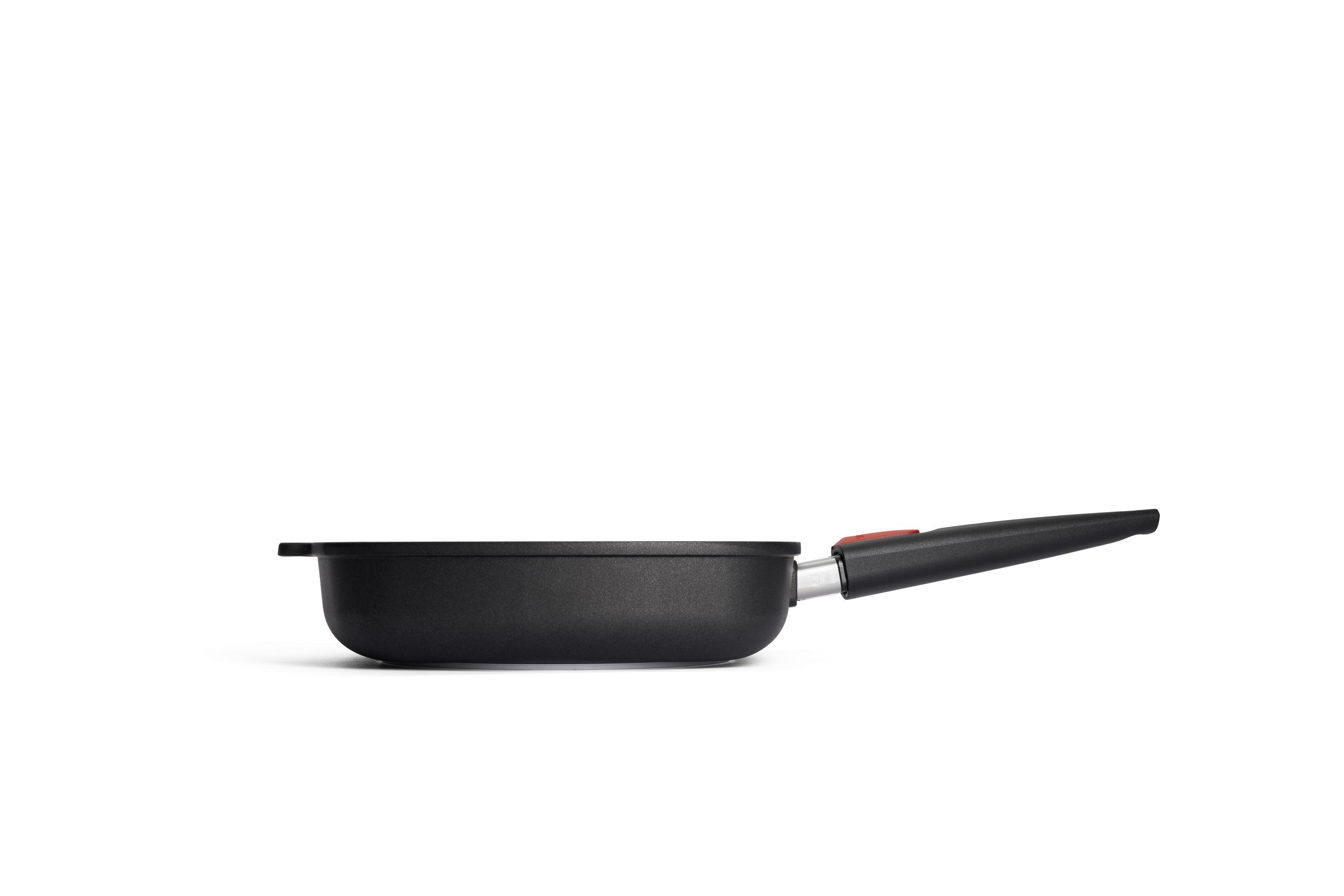 Čtvercová pánev s odnímatelnou rukojetí Nowo Titanium, 26 x 26 cm