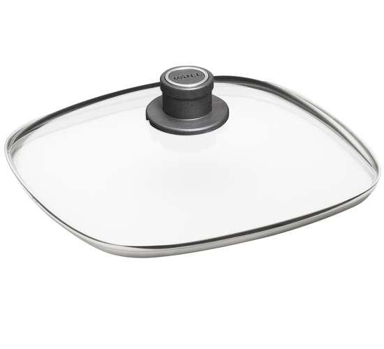 WOLL skleněná poklice, hranatá, 28 x 28 cm 