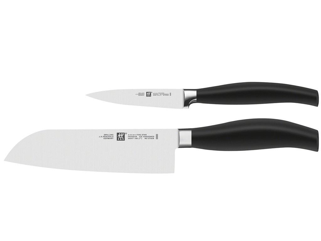 Five Star set 2 nožů (nůž santoku 18 cm a špikovací nůž 10 cm)