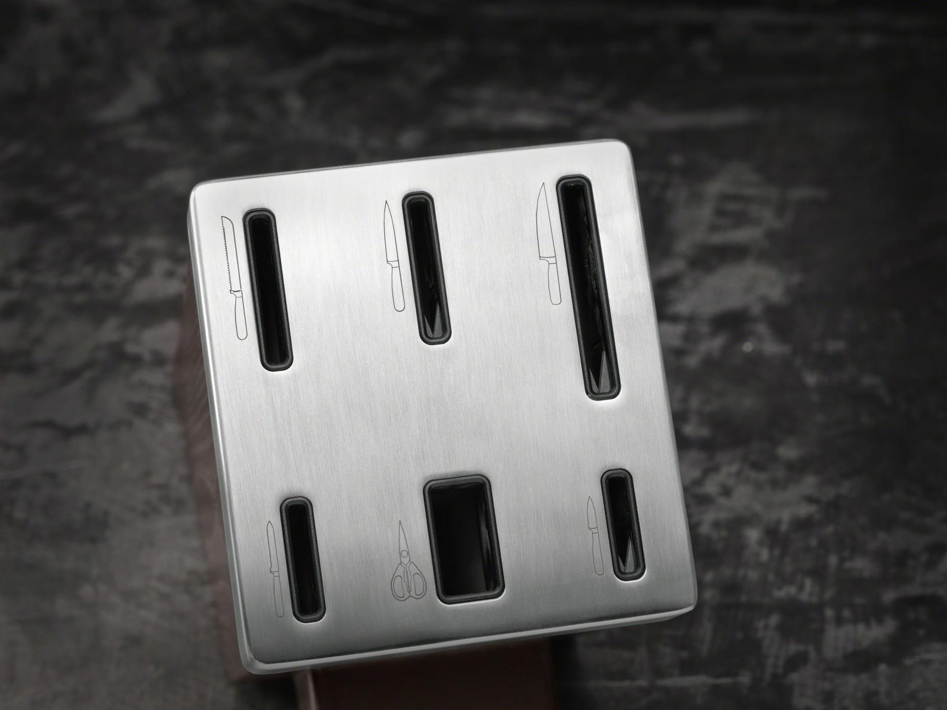 Samoostřící blok s noži Four Star, 7 ks 