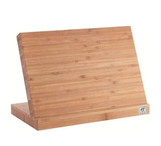 Zwilling magnetický blok na nože 5 ks bambus prázdný 15x30x18,5 cm