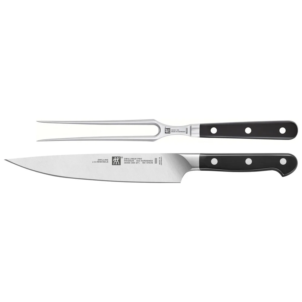 Zwilling Pro set na porcování masa nůž + vidlička (38400-200,38402-181) (EOL)