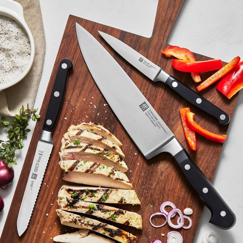Professional“S“ sada nožů, 2 ks (kuchařský, špikovací)