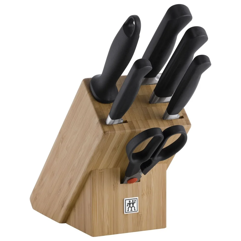 Zwilling Pure blok s noži 7 ks bambus 30x11,5x26 cm (EOL)