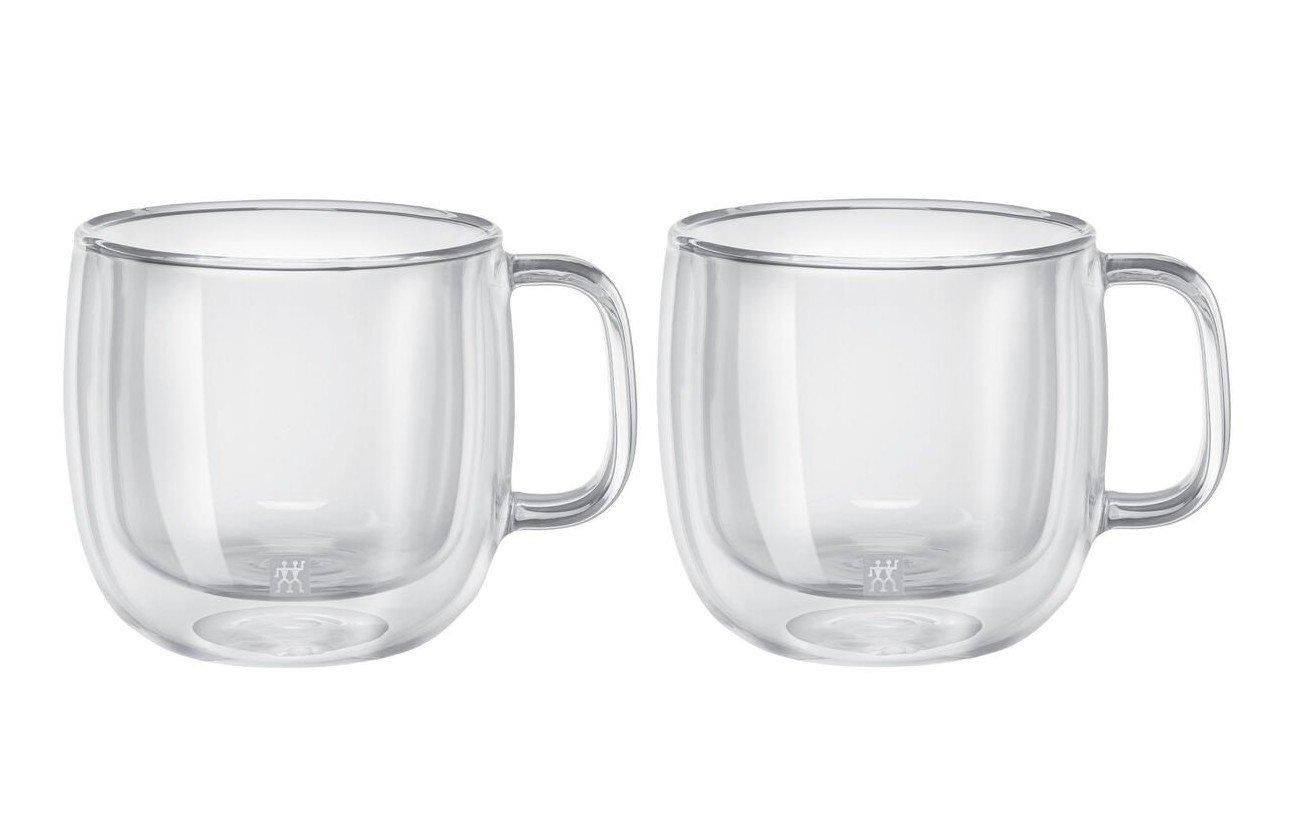 Zwilling Sorrento Plus skleničky na cappuccino s uchem 450ml 2 ks