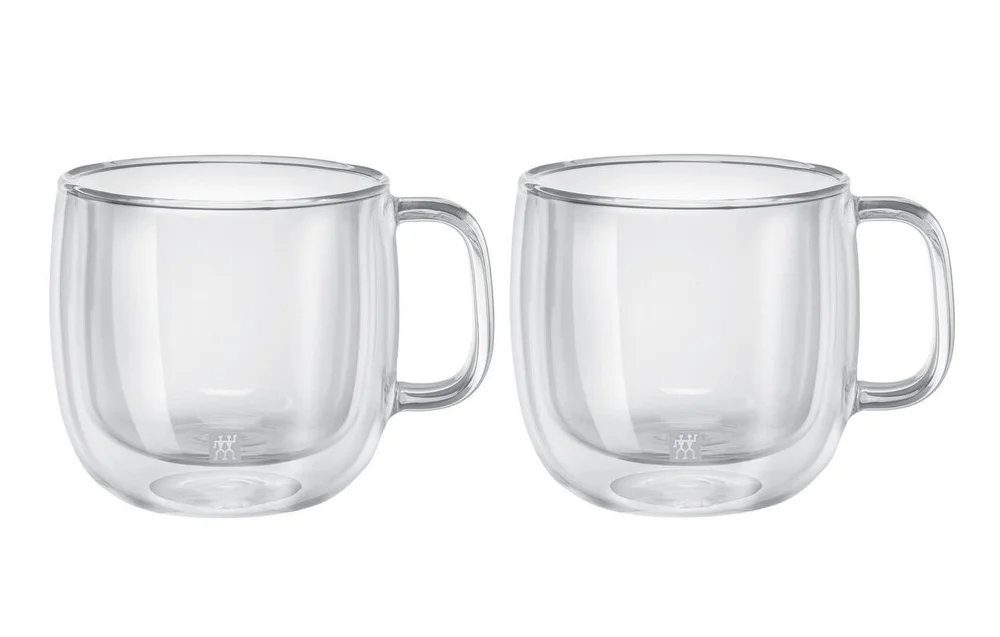 Zwilling Sorrento Plus skleničky na cappuccino s uchem 450ml 2 ks