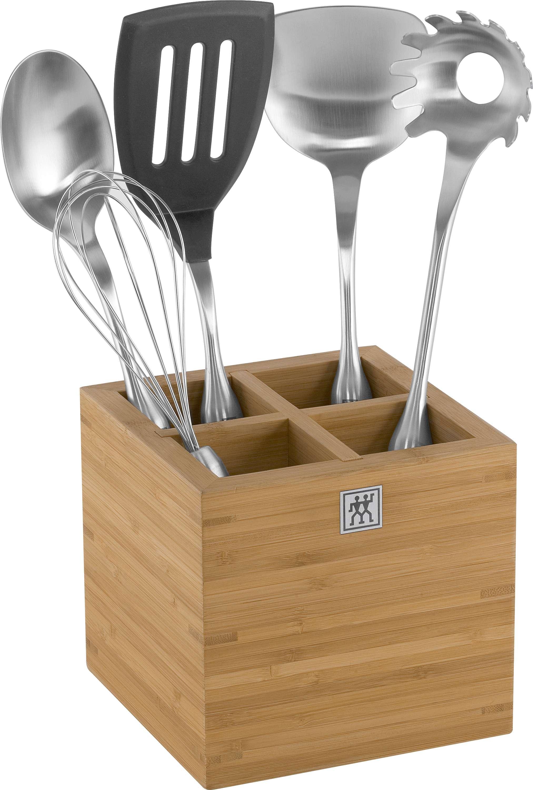 Zwilling TWIN Pure black Box na příbory 16x15x16 cm bambus (EOL)