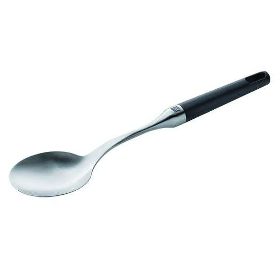 Twin Pure Black servírovací lžíce úzká