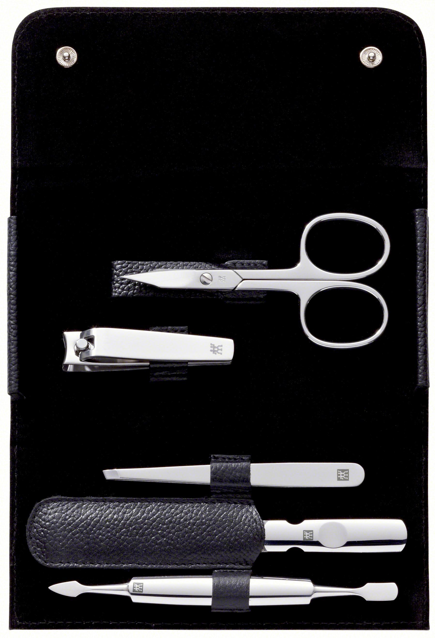 Classic INOX manikúra 5 ks, černá