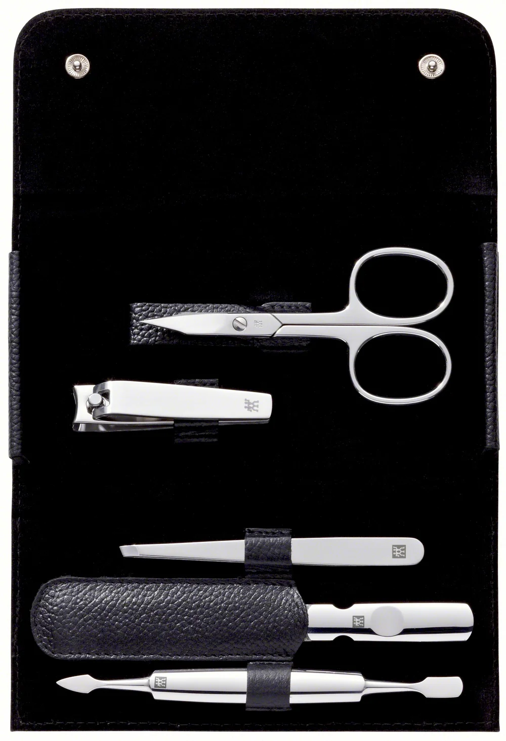 Classic INOX manikúra 5 ks, černá