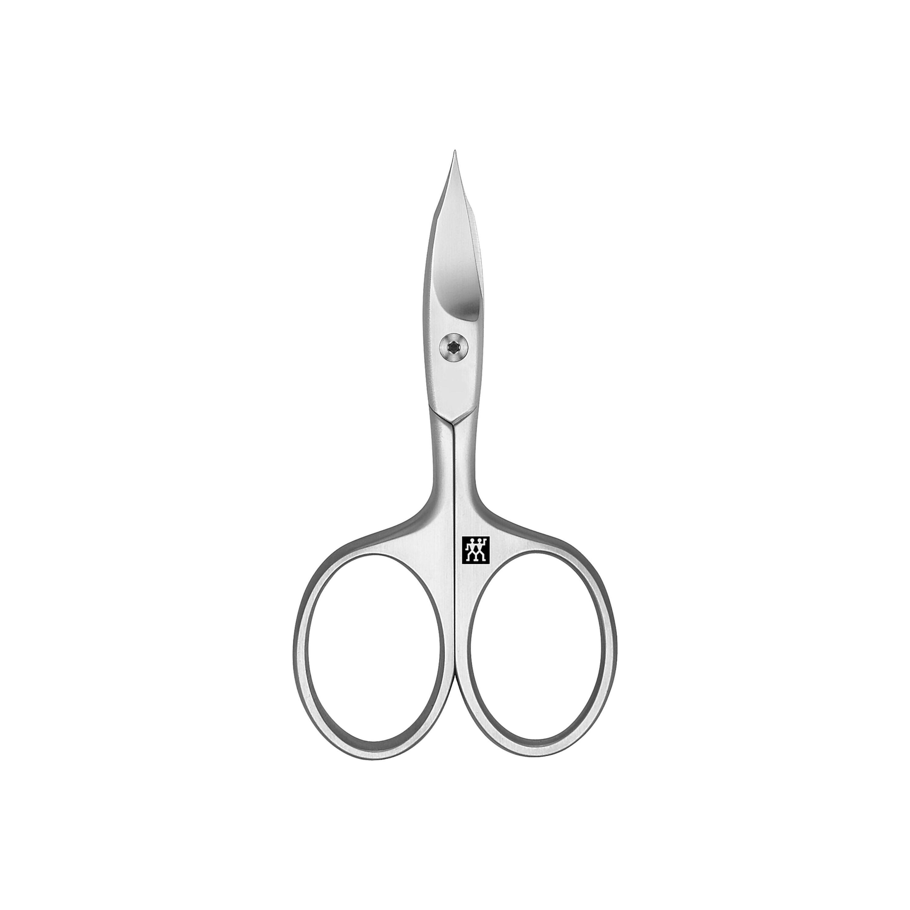 Premium manikúra, kožené pouzdro se zapínáním na zip, 5 ks, červená