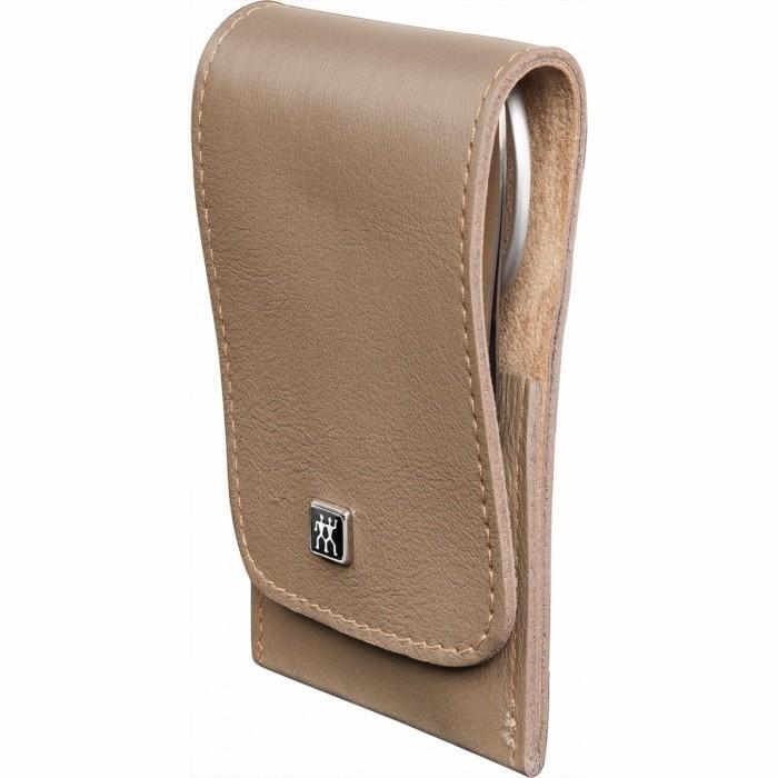 Zwilling BT TWINOX Taupe manikúra 4 ks kůže šedá