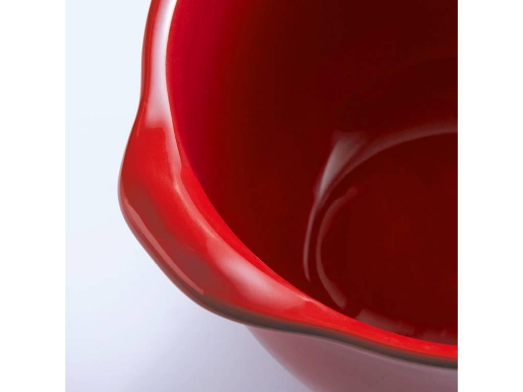 Miska na polévku, zapékací, Ultime, granátová, 4 ks, 0,55 l