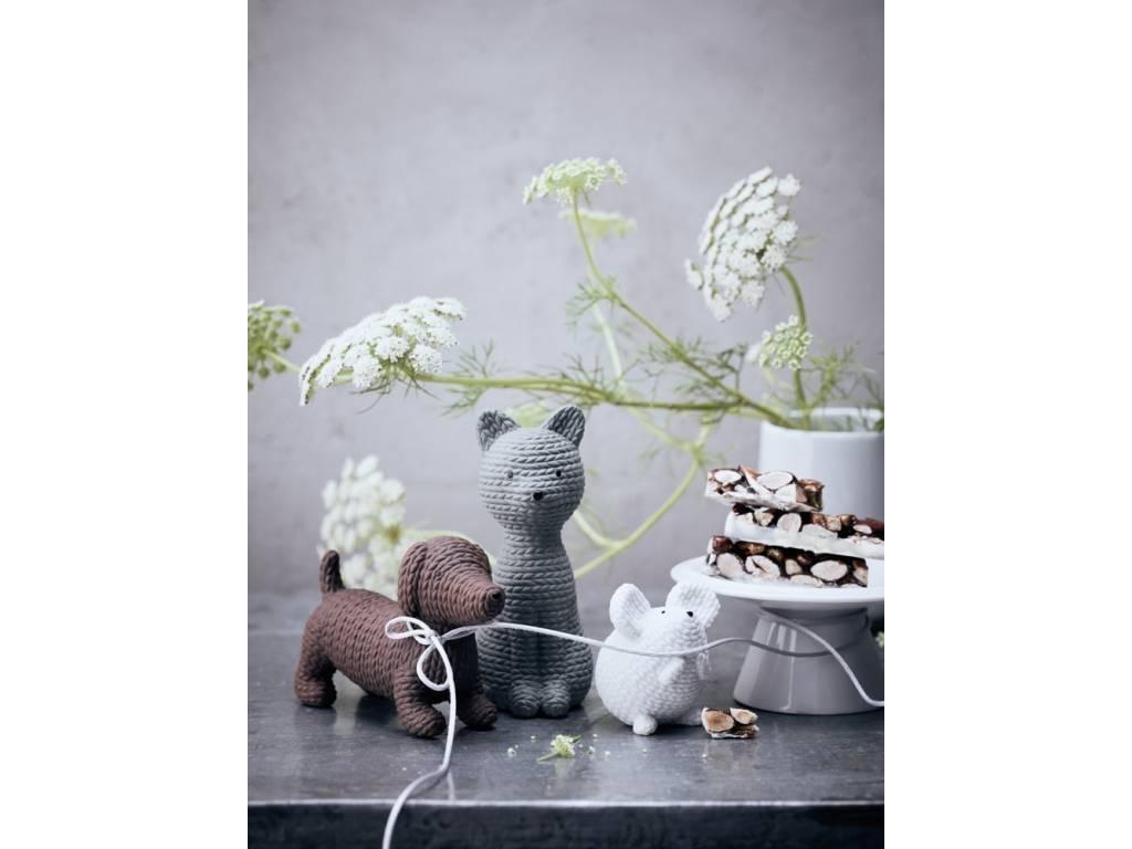 RS Pets Pes Alfonso hnědý 9 cm