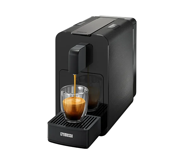 Kávovar na kapsle Viva Elegante, černá