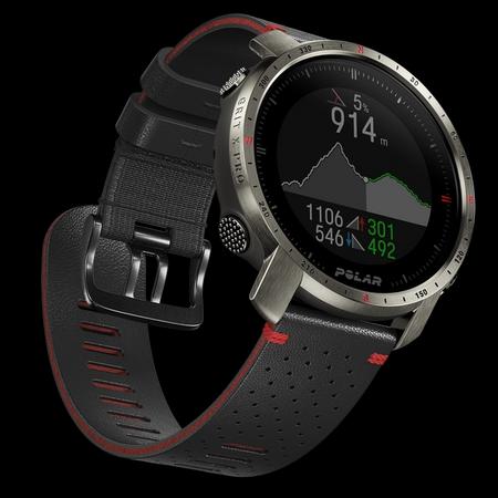 Polar Grit X Pro Titan sporttester M/L černá