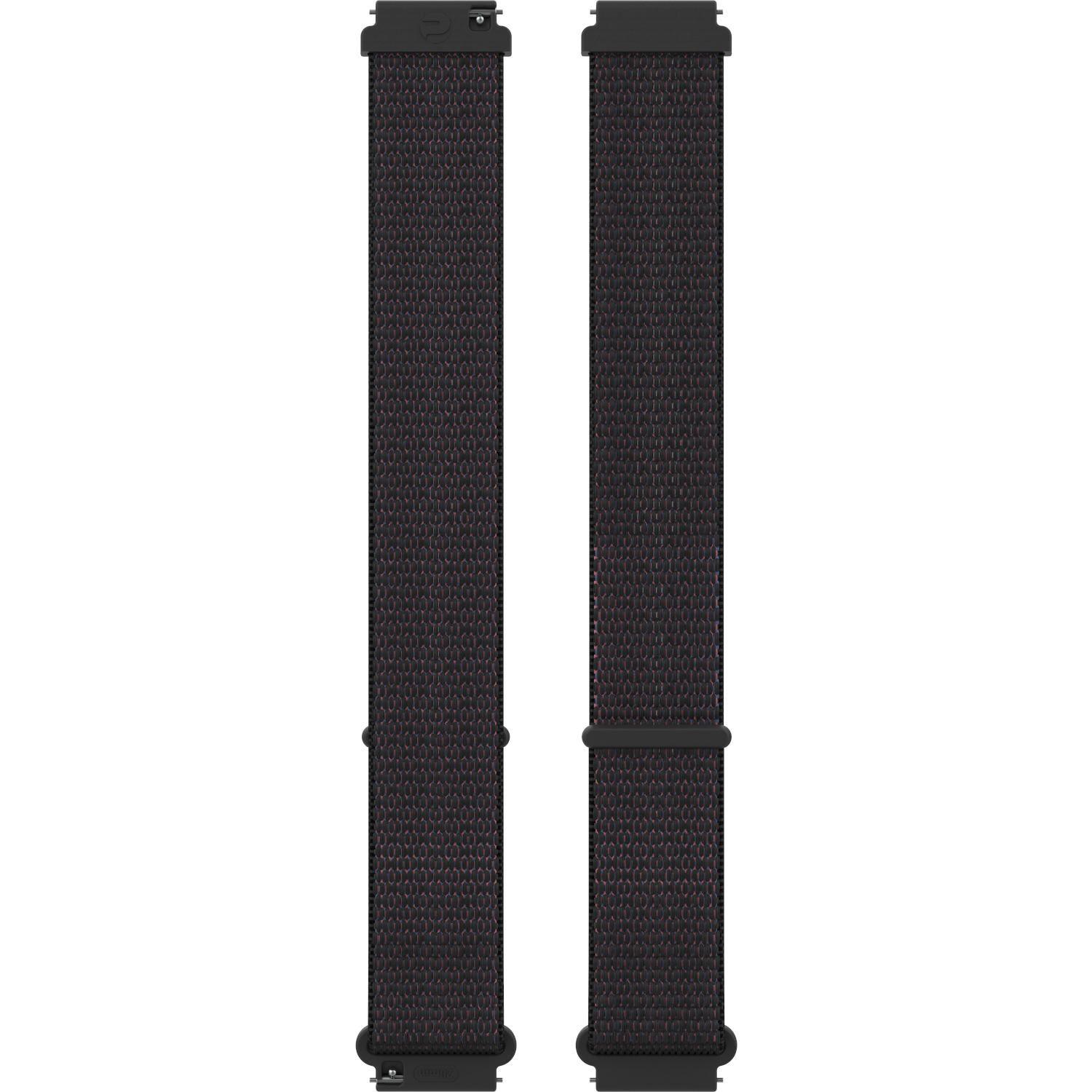 Řemínek 20 mm suchý zip M/L, černá