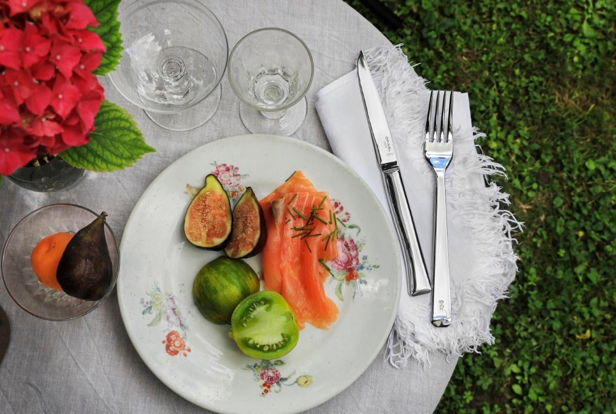 OPINEL Perpétue set 16ks (4x nůž, 4x lžíce, 4x vidlička, 4x lžička) nerez