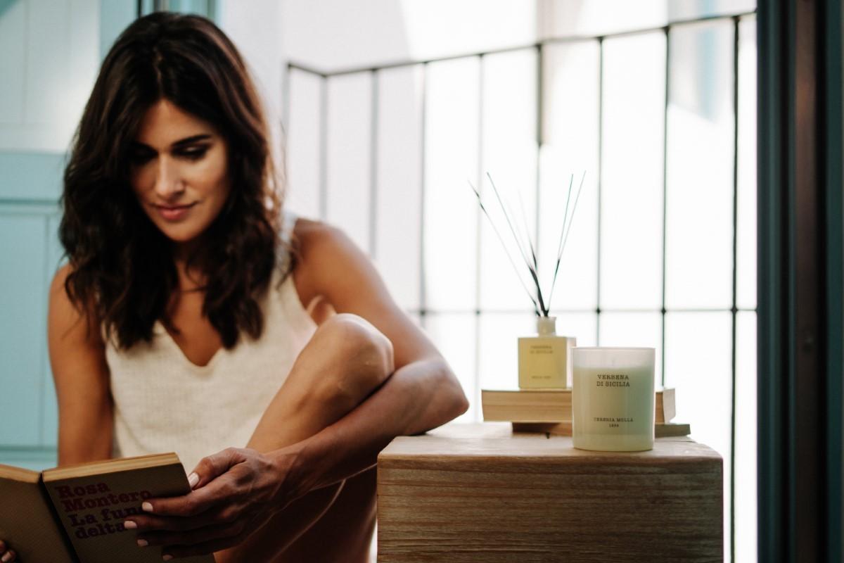 CERERIA MOLLA Boutique vonné tyčinky Verbena di Sicilia 20ks krémové (EOL)