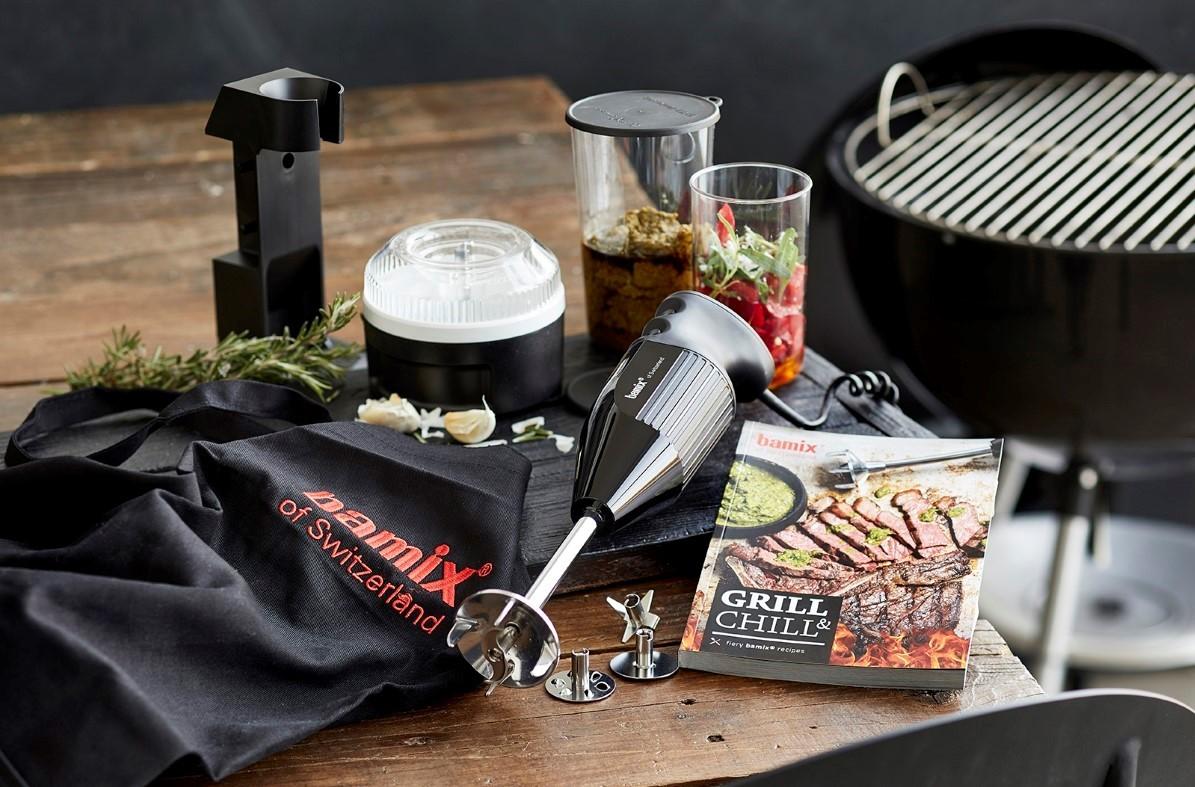 Bamix BBQ mixér 200 W černá (RUN)