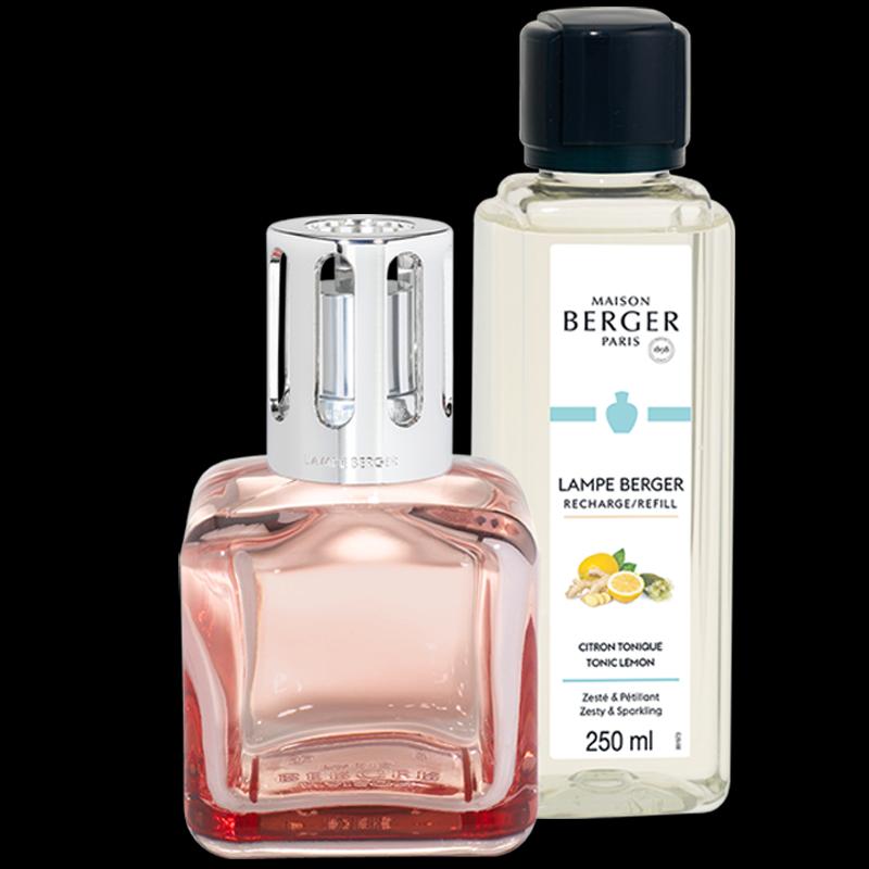 BERGER Riviera Glacon lampa náplň Citrusový tonik 0,25l transparentní růžová (EOL)