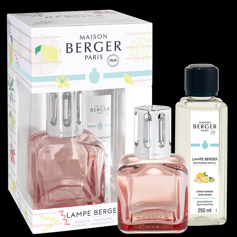 BERGER Riviera Glacon lampa náplň Citrusový tonik 0,25l transparentní růžová (EOL)