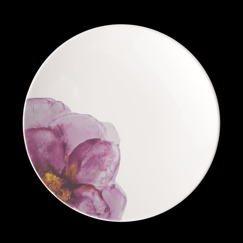 V&B Rose Garden Dezertní talíř Coupe 21cm