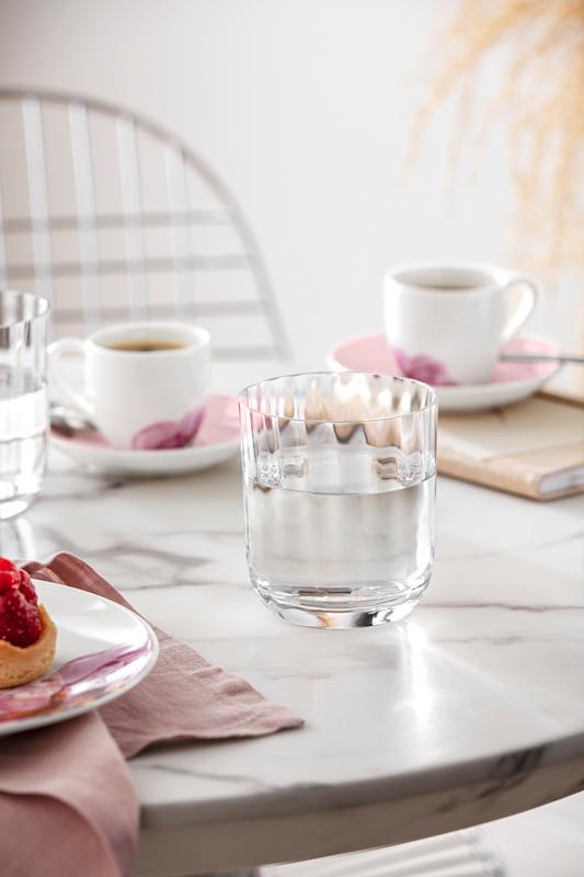 Sklenice na vodu Rose Garden, 0,39 l, 4 ks