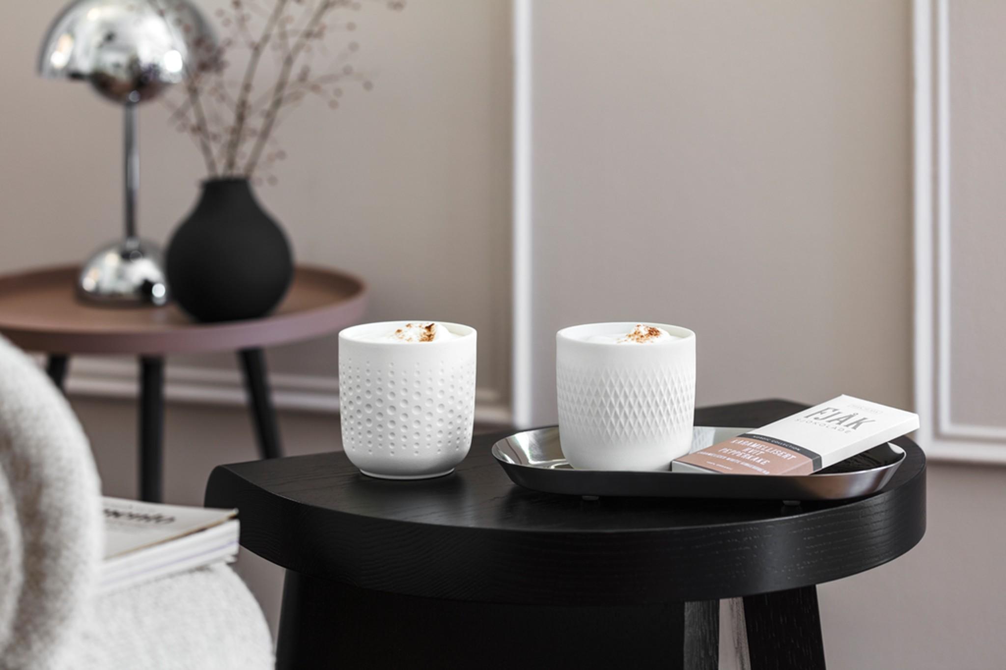 V&B Manufacture Collier blance Hrnky set 2ks