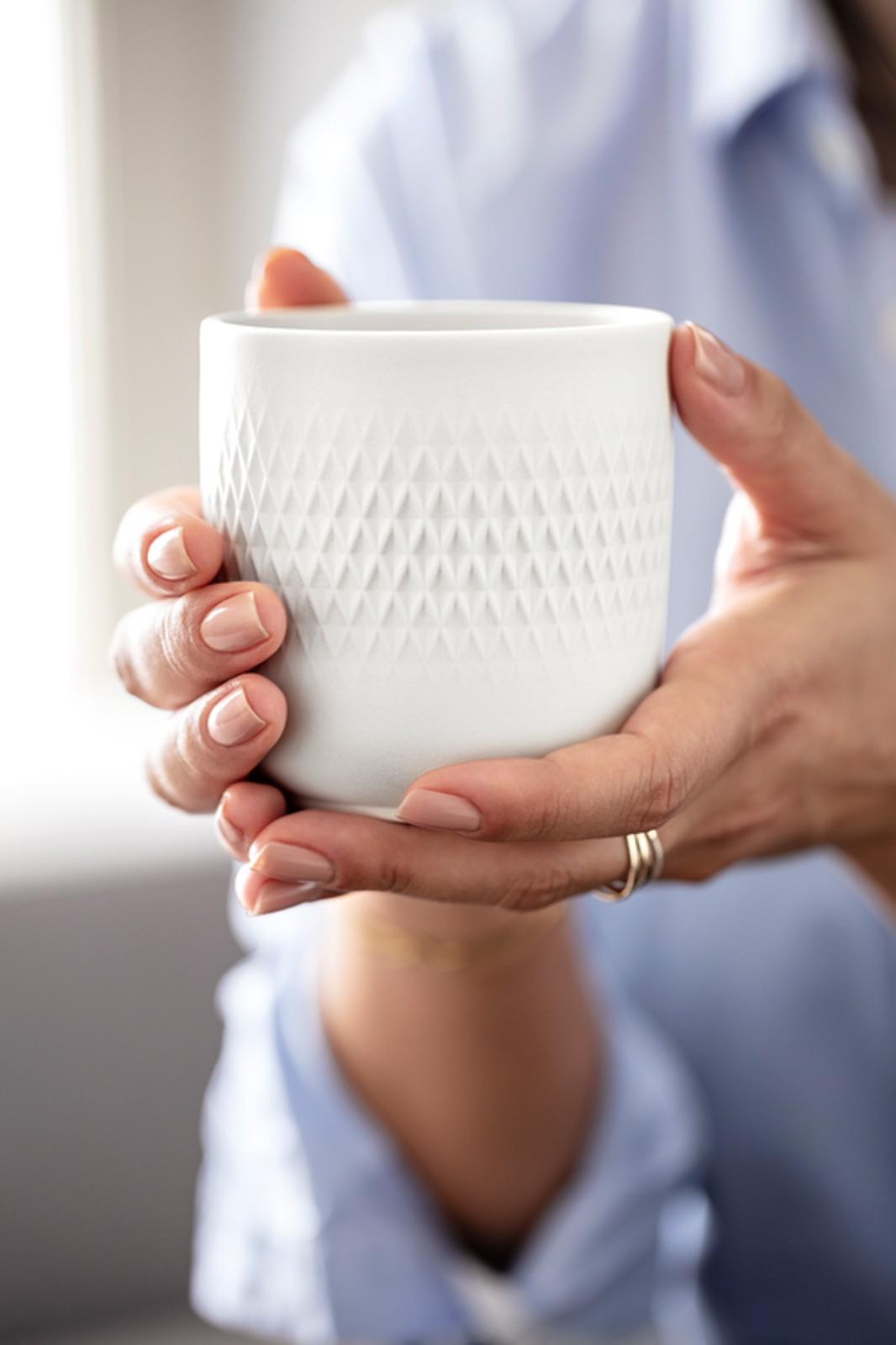 V&B Manufacture Collier blance Hrnky set 2ks