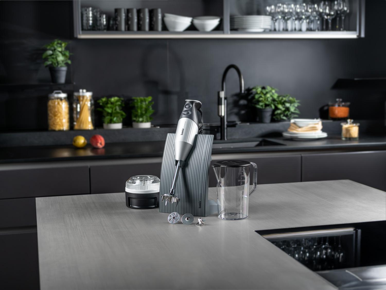 Bamix Swissline mixér typu D 200 W červená s křížem  (EOL)