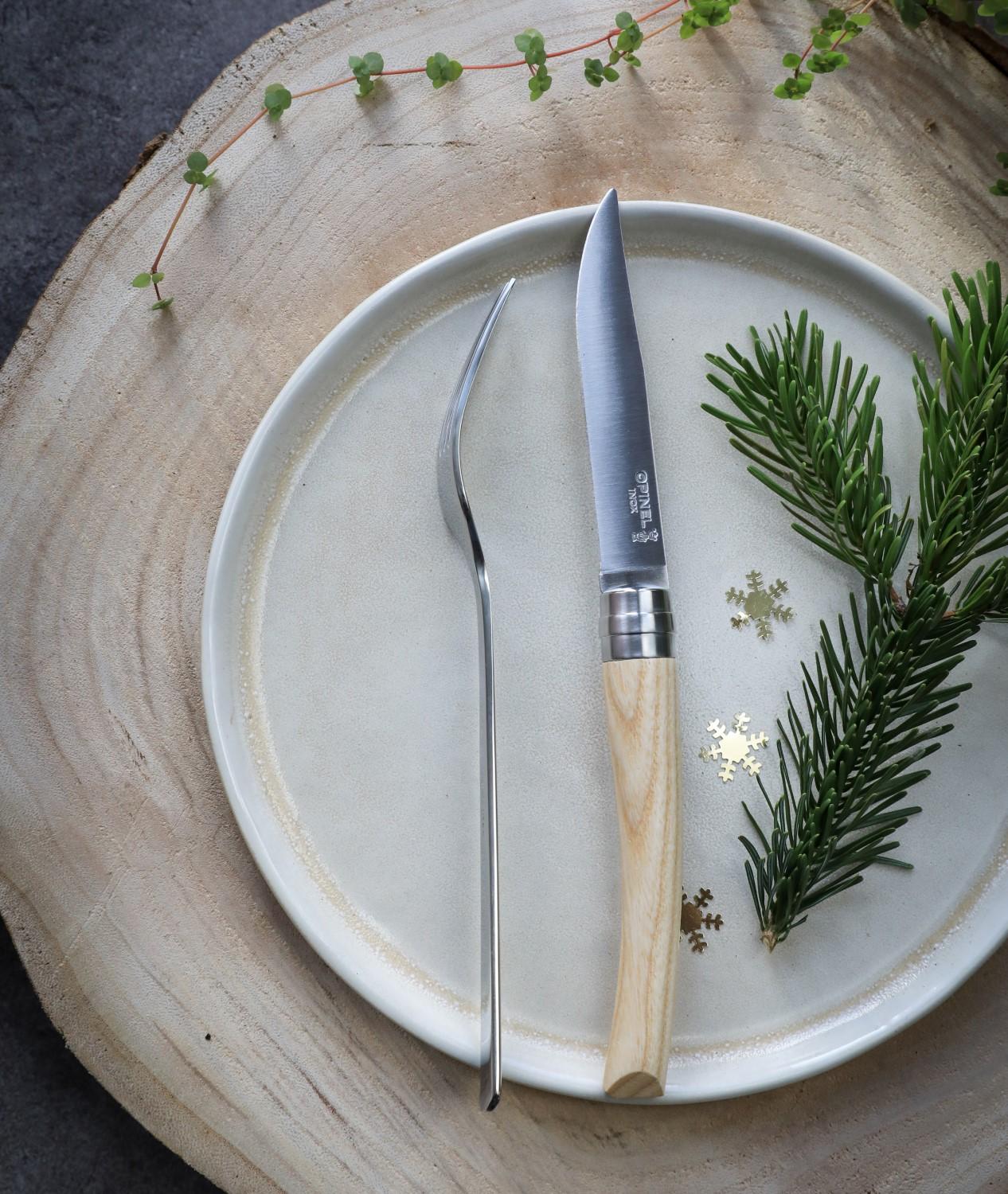 Sada steakových nožů Chic, 4ks, jasan