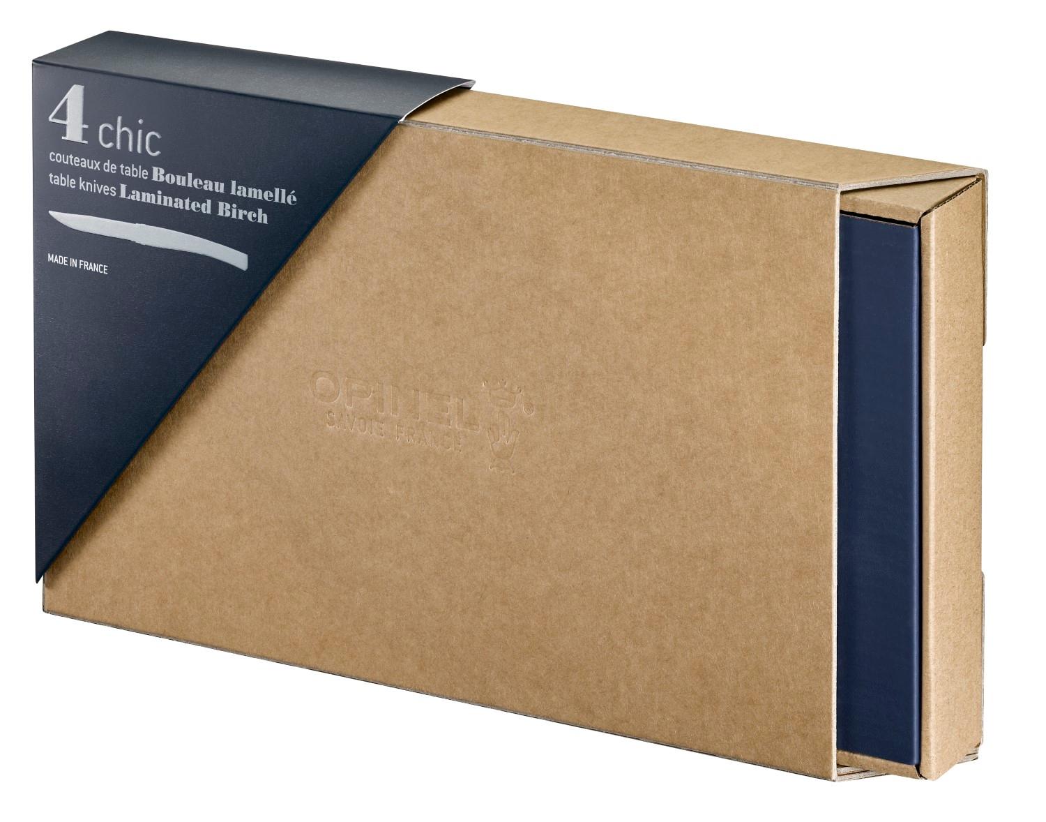Opinel nůž steakový set 4ks bříza - 2022