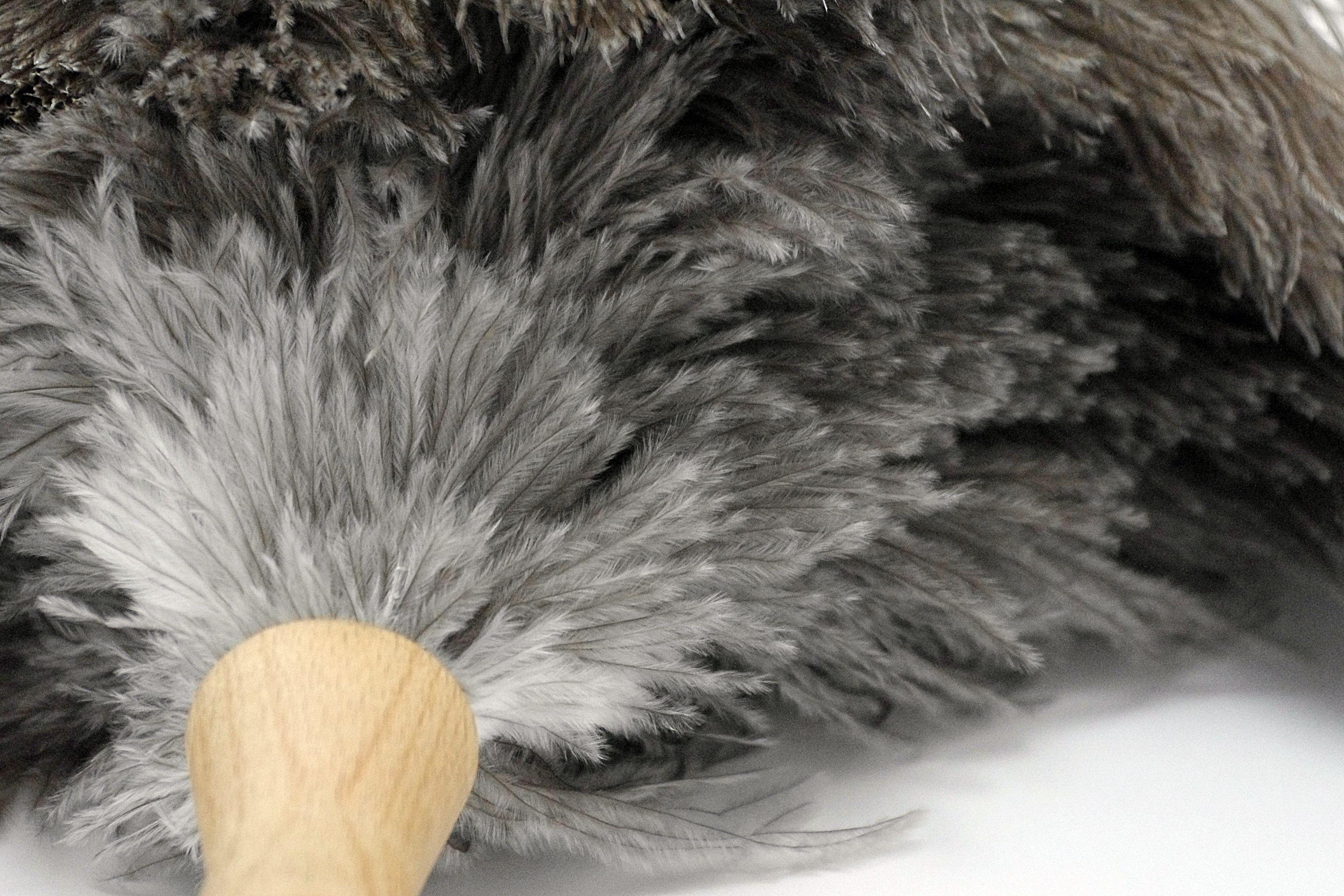 Andree Jardin prachovka pštrosí peří 30cm přírodní(EOL)