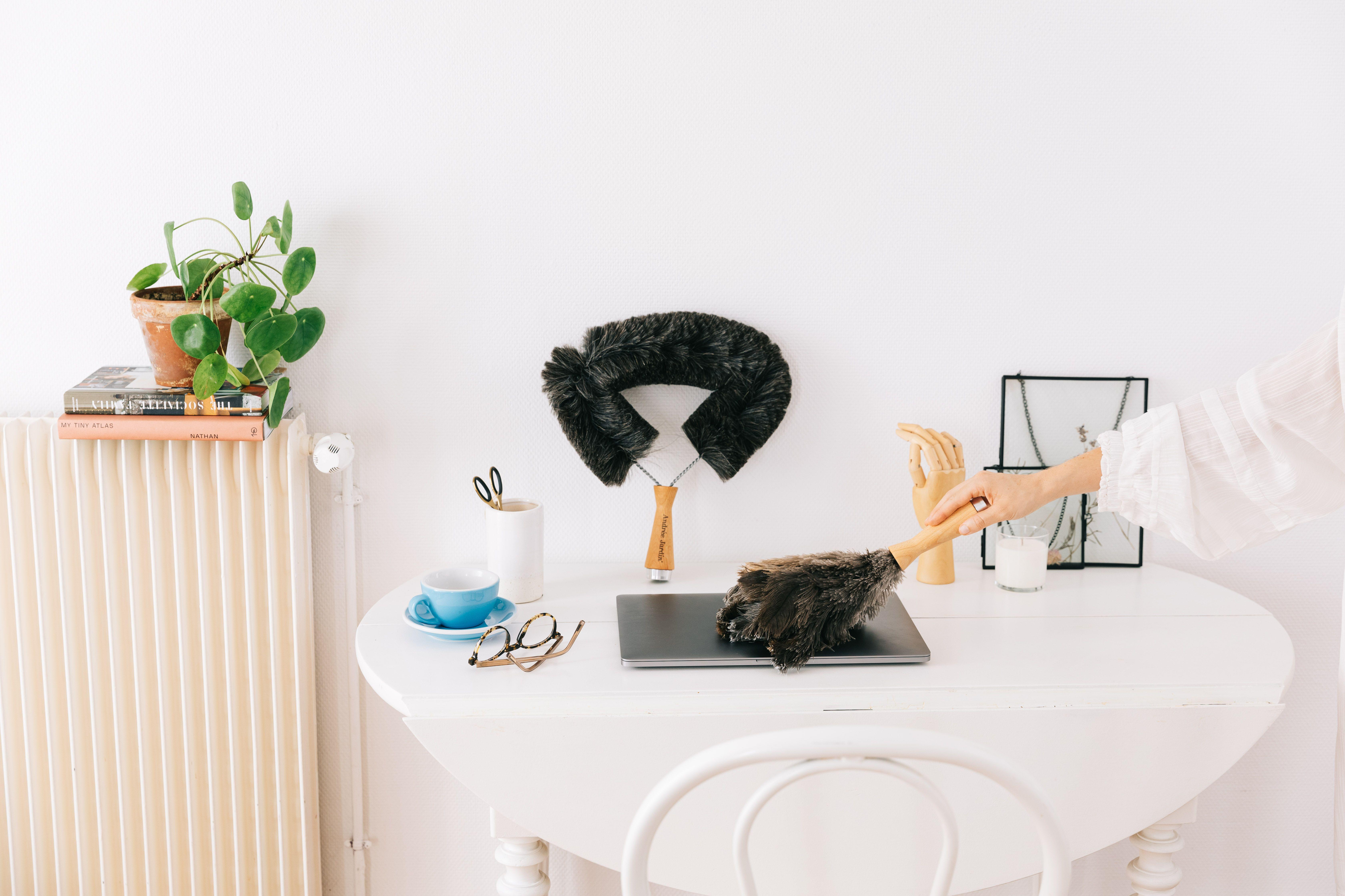 Andree Jardin prachovka pštrosí peří 30cm přírodní(EOL)