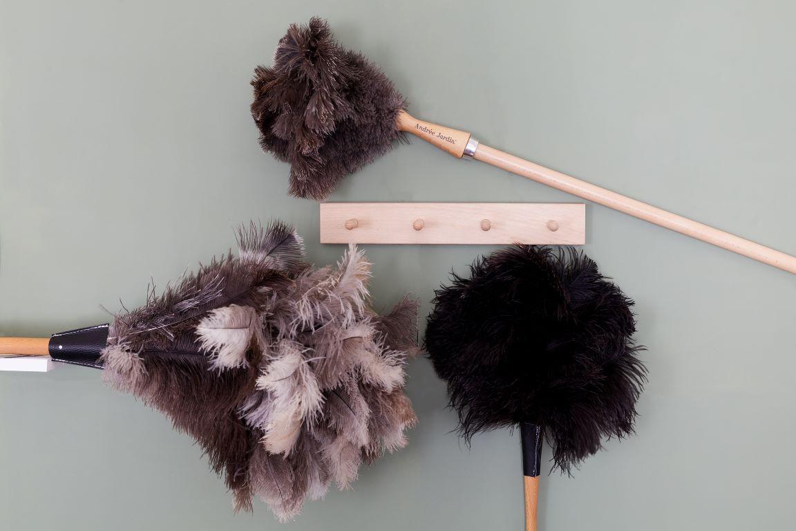 Andree Jardin prachovka pštrosí peří 70cm přírodní(EOL)