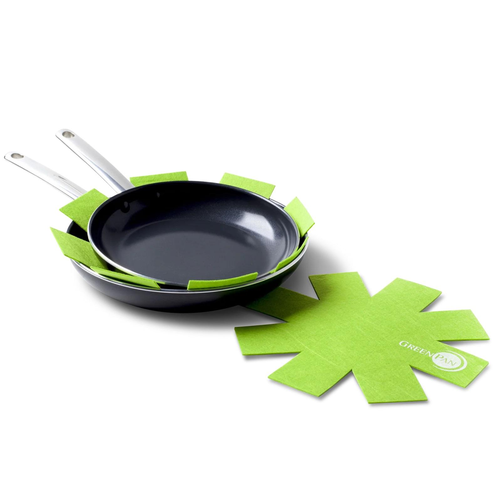 Sada 2 ochranných vložek do pánví, 2 ks (27 cm a 34 cm)