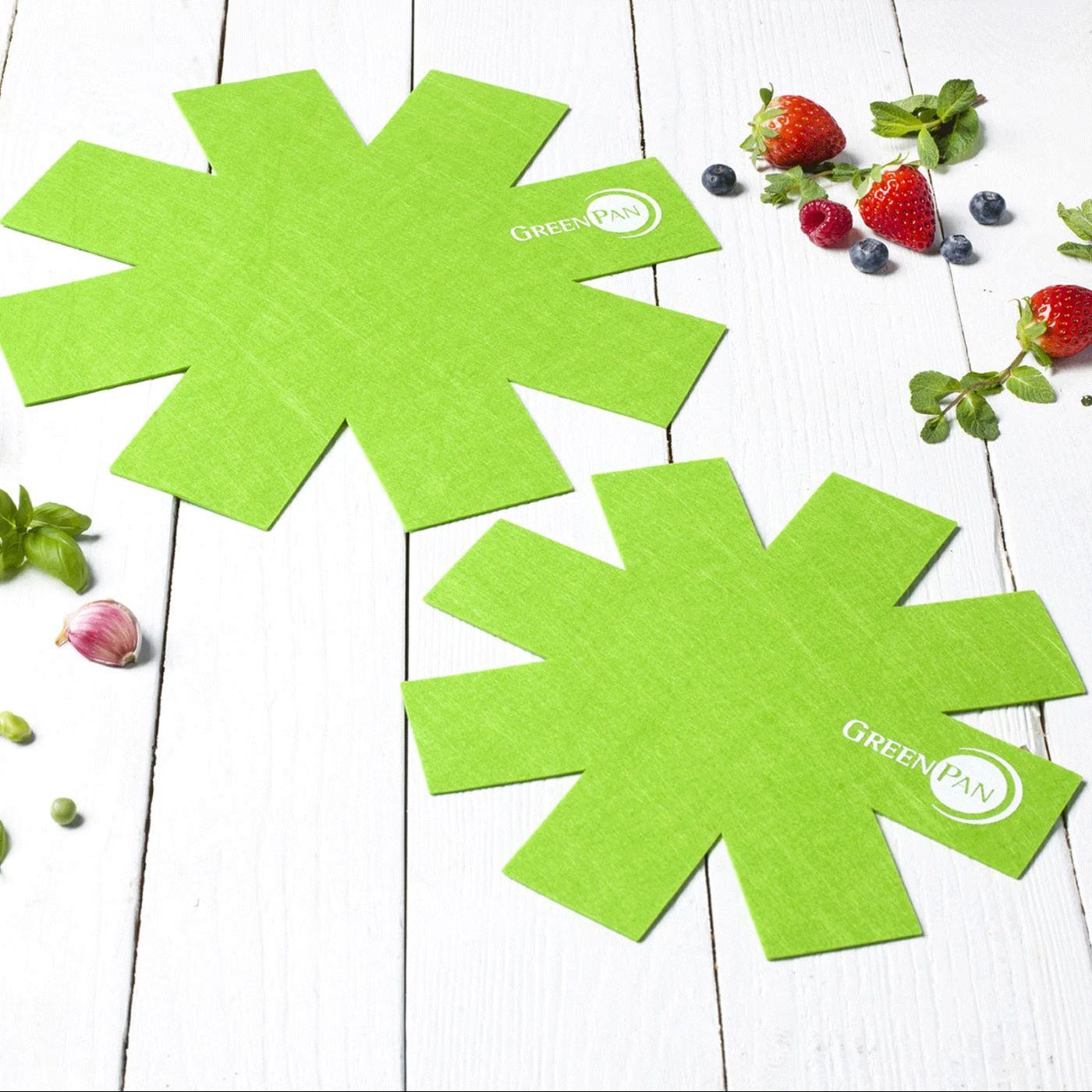 Sada 2 ochranných vložek do pánví, 2 ks (27 cm a 34 cm)