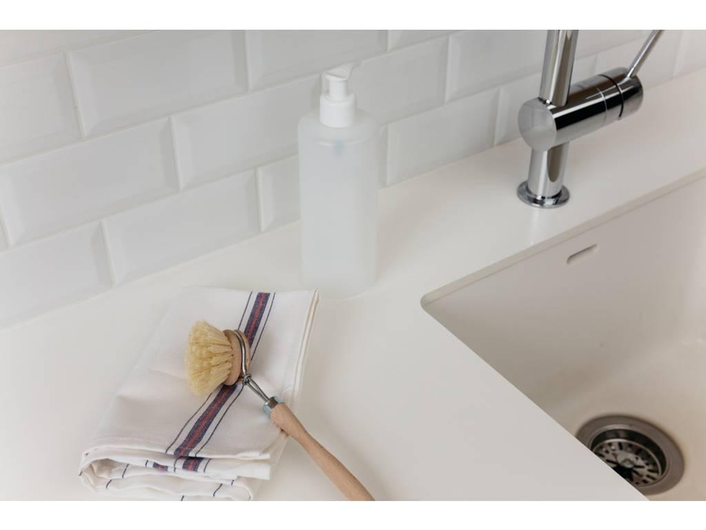 Dřevěný kartáč na nádobí, 19 cm