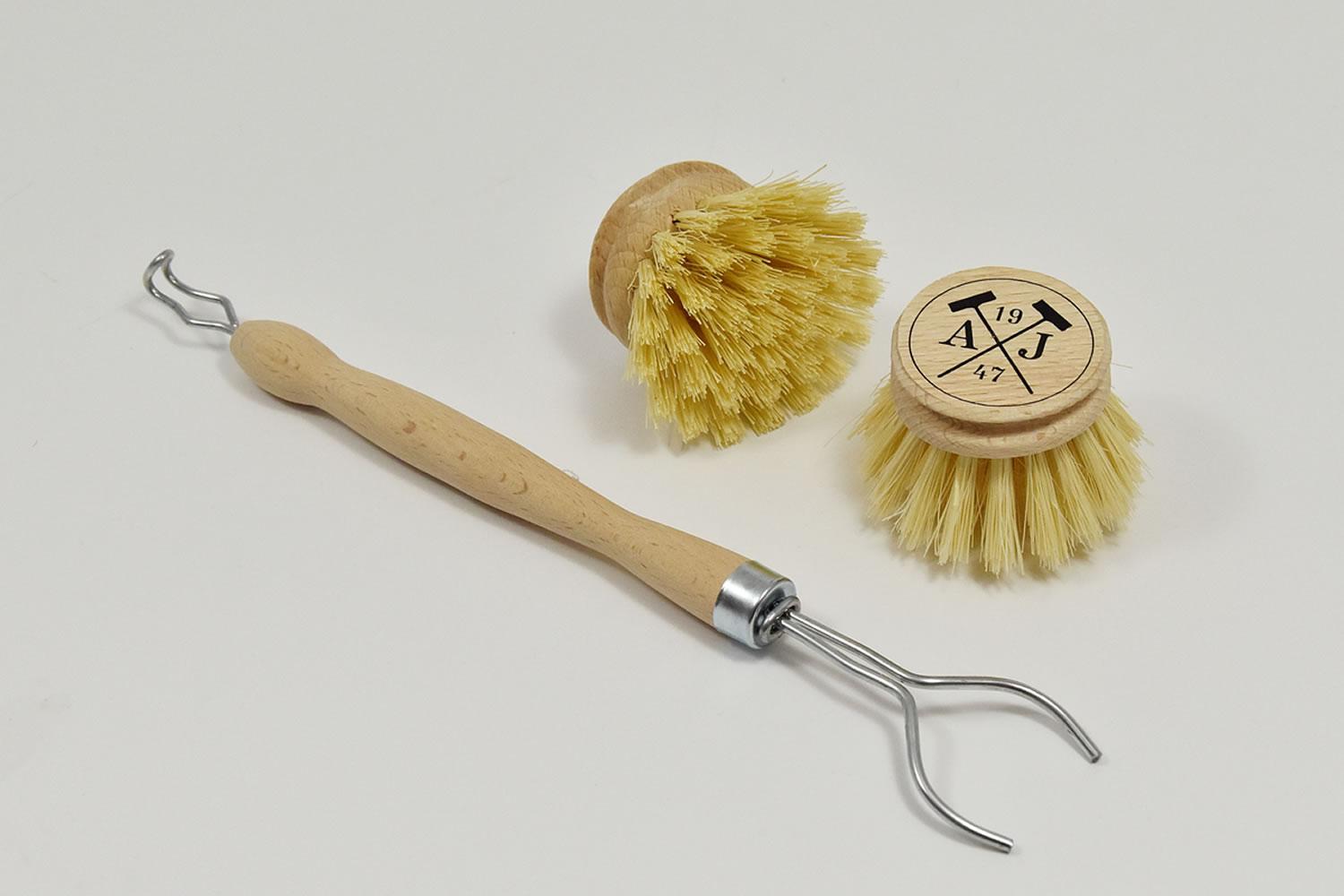 Andree Jardin kuchyňský kartáč mini 4cm přírodní buk (EOL)