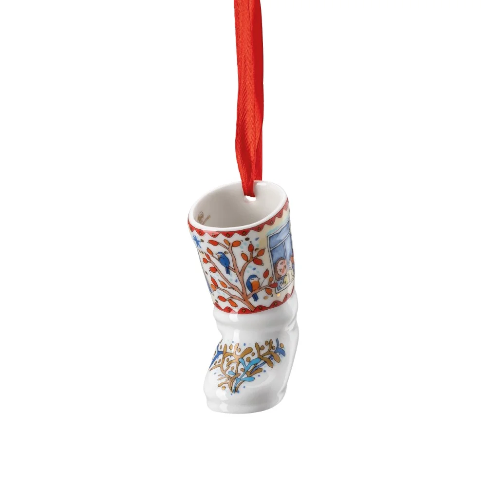 RS Christmas 2022 Fenster Porc ozdoba bota 5 cm (EOL)