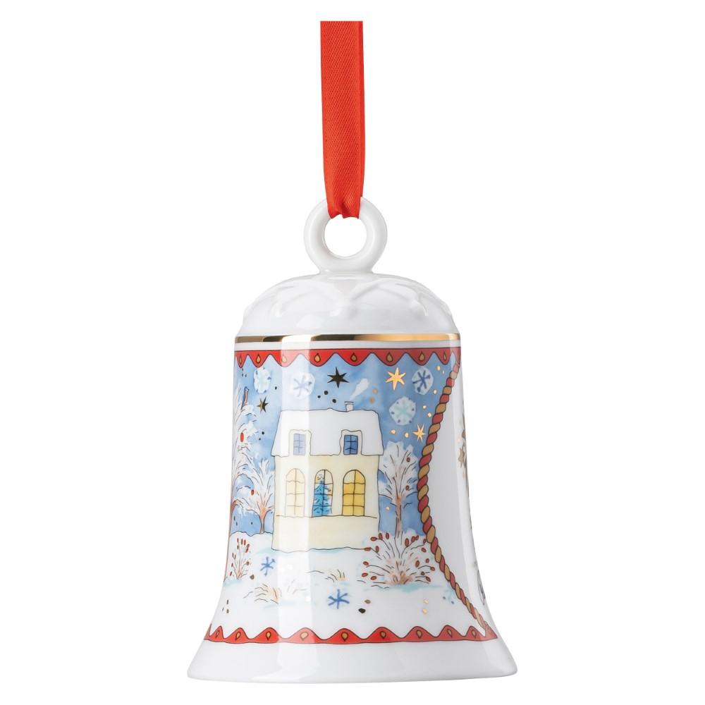 RS Christmas 2022 Porc ozdoba zvonek 12 cm (EOL)