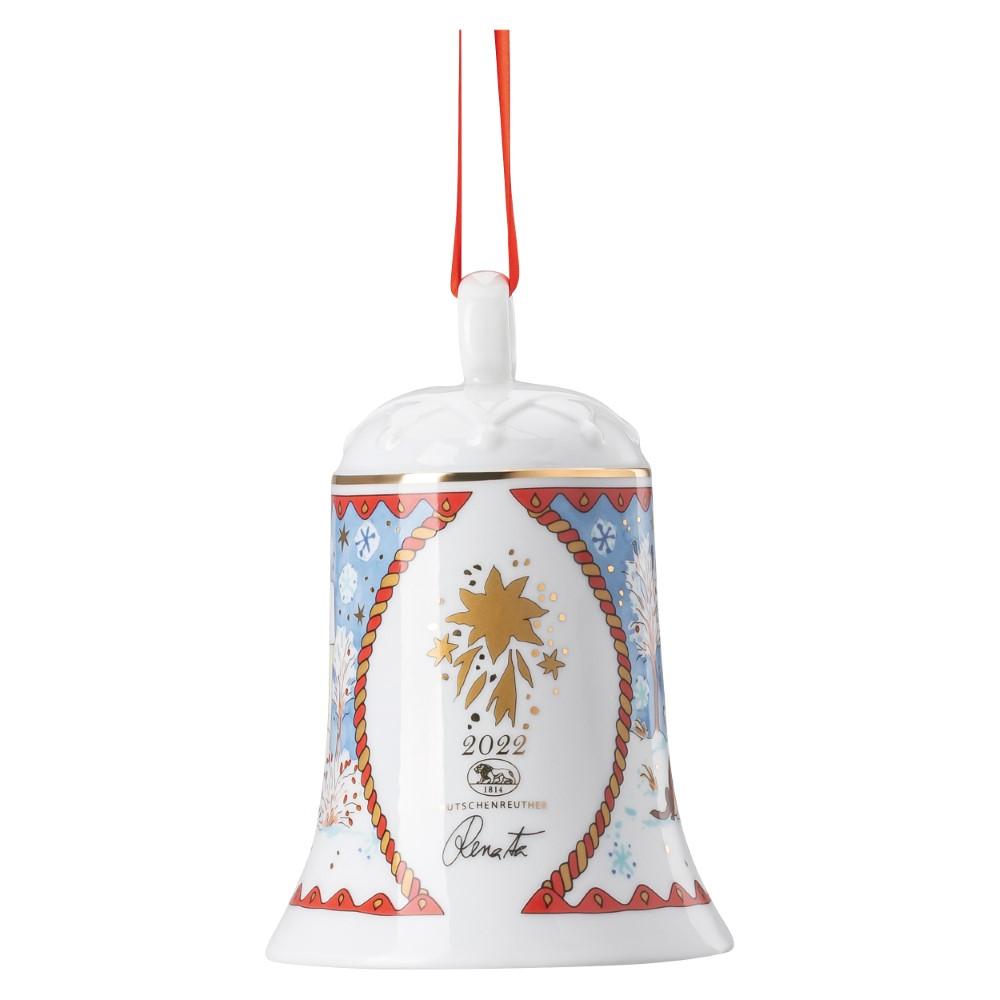 RS Christmas 2022 Porc ozdoba zvonek 12 cm (EOL)