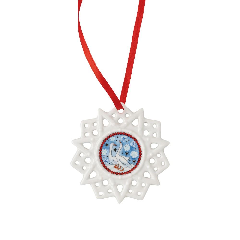 RS Christmas 2022 Geese Porc hvězda 7,5 cm (EOL)