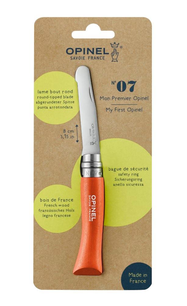 Zavírací nůž My first VR N°07 Inox, 8 cm, mandarinková